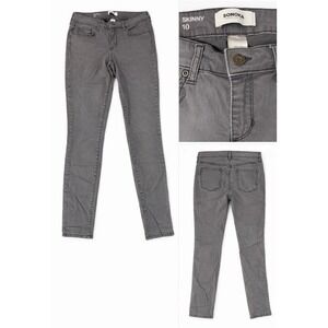 Sonoma Skinny Jeans Women's Size 10 Gray Mid Rise Stretch Denim